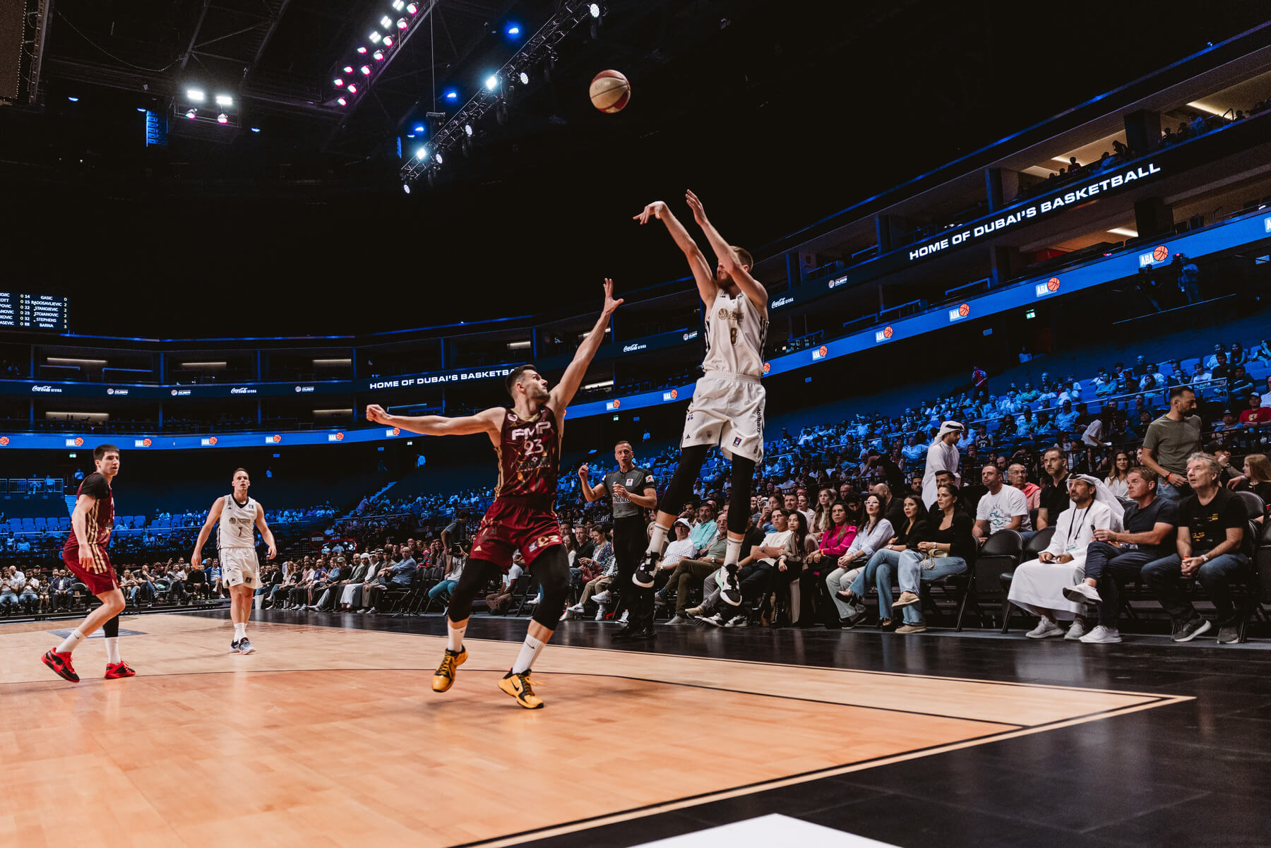 Dubai Basketball Breezes Past FMP Soccerbet With a 23-Point Game Victory 3